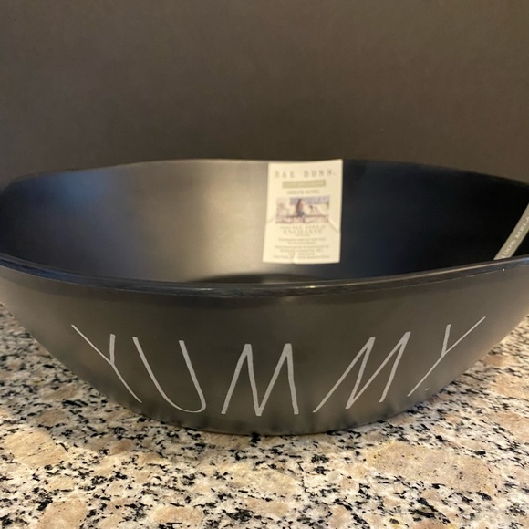 NWT Enchante Rae Dunn Matt Black - Picture 2 of 4